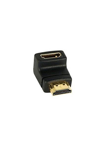 Adaptador HDMI acodado M/H Nanocable  10.16.0011