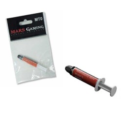 Pasta termica Mars Gaming MT0 / 1gr / 6w / Alto rendimiento de disipacion