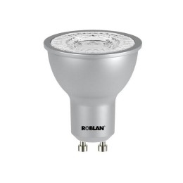 Bombilla LED dicroica Roblan gu10 / 6w / luz dia / 6500k / 600lm / 220-250v