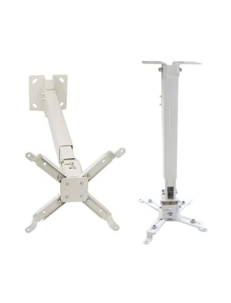 Soporte proyector techo pj2012t-w inclinable blanco