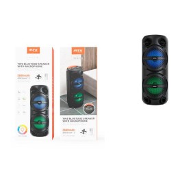 Altavoz Bluetooth 5.0 / TF4175 / 40w / 3600mah / Tws / Fm / Micro SD / Usb / Luces Led / Negro / Mtk