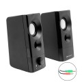 Altavoces 2.0 Pc Phoenix Private Sound / Usb / 6w (2x3w) / Jack 3.5mm / Negro