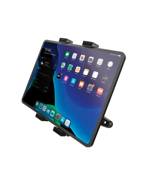 Soporte universal para coche de Tablet Trust Thano / Para reposacabezas/ Negro / 23604