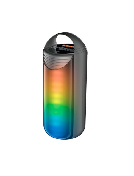 Altavoz Bluetooth 5.2  NF4107 / 10w / 1200mah / TWS / Luces Led /  Fm / Usb / Negro / One+