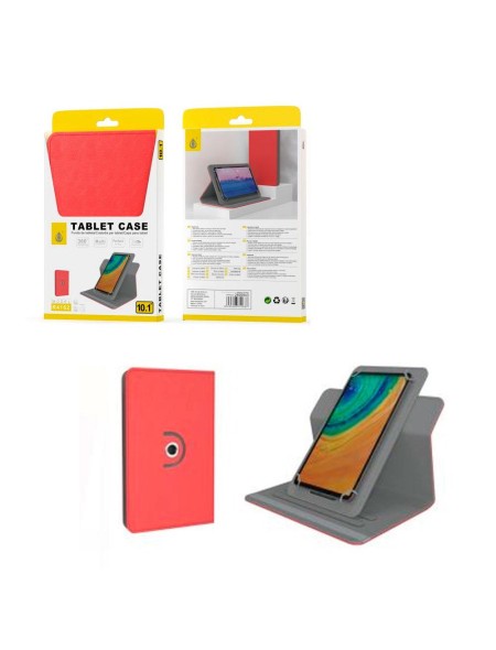 Funda tablet universal 10.1 pulgadas R4162 / Roja / One+