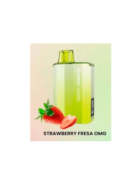 Vaper desechable Antbar V8000 Strawberry / 16ml / 8000 Caladas / SIN NICOTINA