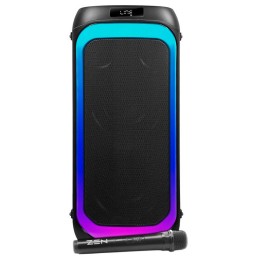Altavoz Bluetooth 5.0 ZEN AERO / 350W PMPO / Iluminacion RGB / Aux / FM / Micro SD / 1x Microfono inalambrico / 3600Mah