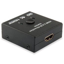 ÷ Switch selector hdmi bidirecional equip 2 entradas 1 salida / 1 entrada 2 salidas