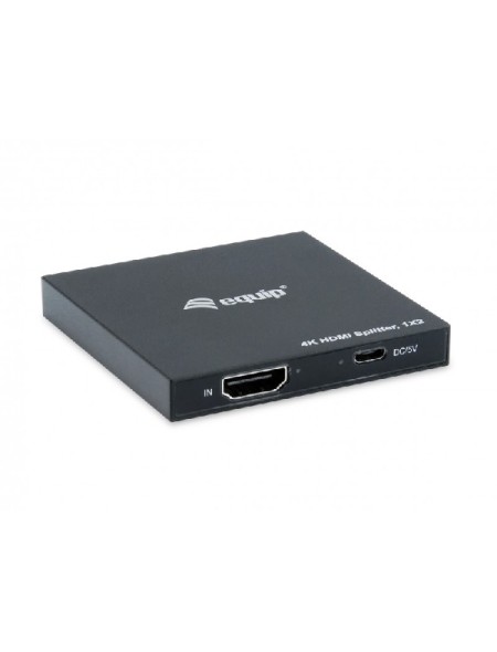 ÷ Splitter hdmi 1.4 ultraslim 2 puertos equip