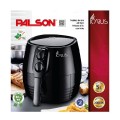 ÷ Freidora por aire sin aceite palson icarus 30644 color negro 5litros 1400w