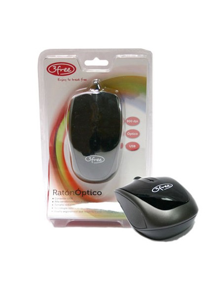 ÷ Mouse 3free mcn301 color negro