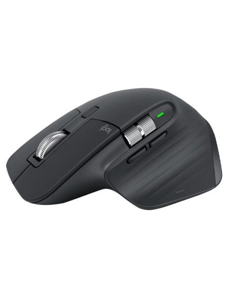 ÷ Mouse logitech wireless y bluetooth mx master 3s laser 2.4 ghz unifying y bluetooth grafito p/n:910-
