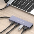 ÷ Hub usb 3.2 conceptronic hubbies13g 2 puertos usb 3.2 usb-c 2 puertos usb-a carcasa de aluminio