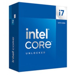 ÷ Cpu intel i7 14700k socket 1700 3.4ghz / 5.6ghz 14a generaci?n 20 cores 33mb cache 125w/253wat 64 bi