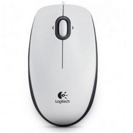 ÷ Mouse logitech b100 blanco usb p/n: 910-003360