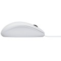 ÷ Mouse logitech b100 blanco usb p/n: 910-003360