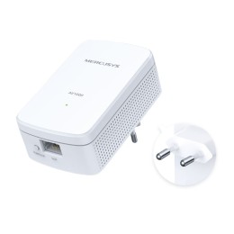 ÷ Homeplug mercusys mp500 kit con conexion lan gigabit kit 2 unidades