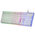 ÷ Teclado mouse y alfombrilla mars gaming mcpx portugues white telcado hibrido hmech mouse ultra