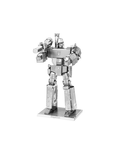 ÷ Maqueta 3d metal fascinations megatron transformers montaje sin pegamento ni soldadura maquetas 3d