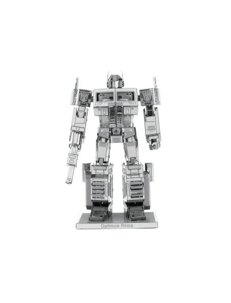 ÷ Maqueta 3d metal fascinations optimus prime transformers montaje sin pegamento ni soldadura