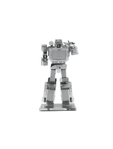 ÷ Maqueta 3d metal fascinations soundwave transformers montaje sin pegamento ni soldadura maquetas 3d