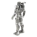 ÷ Maqueta 3d metal fascinations avengers iron man war machine montaje sin pegamento ni soldadura