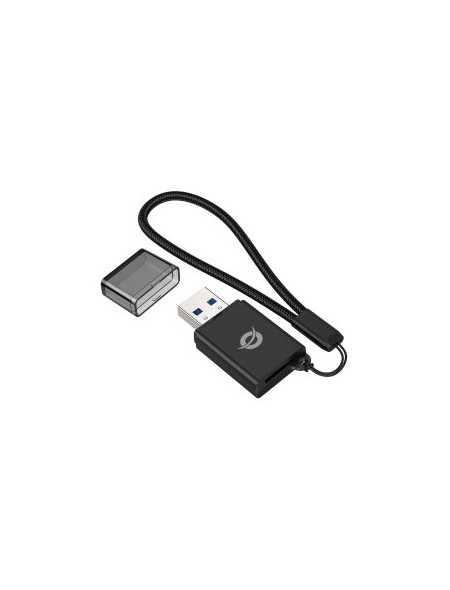 ÷ Card reader externo conceptronic bian07b usb 3.0 microsd/tflash
