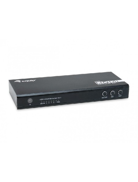 ÷ Switch hdmi 2.0 4k 5x1 alimentacion por usb equip