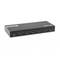÷ Switch hdmi 2.0 4k 5x1 alimentacion por usb equip