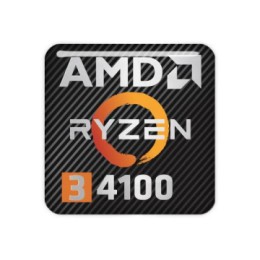 ÷ Cpu amd am4 ryzen 3 4100 3.8ghz - 4.0ghz 4 core 3mb 4mb cache 64bit 65wat box (sin gpu)