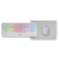÷ Teclado mouse y alfombrilla mars gaming mcp124wes rgb h-mech, mouse huano rgb 3200dpi, alfombri