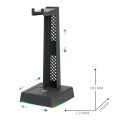 Soporte para auriculares Gaming TG7245 / Luz RGB / Cable 1.9m / Negro / MTK