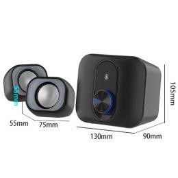 Altavoces 2.1 NF4082 / 11w / Usb 2.0 / Jack 3.5mm / Negro / One+