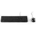 ÷ Teclado y mouse ngs combo cocoa kit  multimedia con cable usb