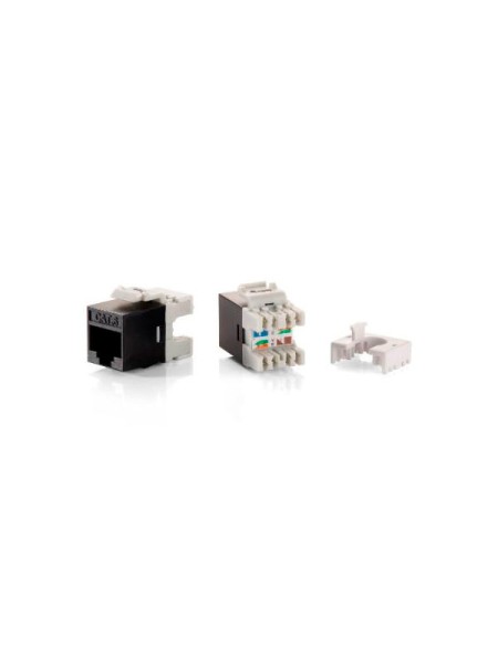 ÷ Kit 8 uds conector hembra rj45 ftp cat6 panel keystone