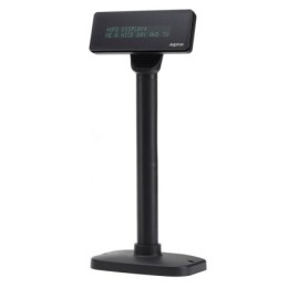 ÷ Visor tpv para cliente 40 caracteres (20 columnas x 2 lineas) color negro