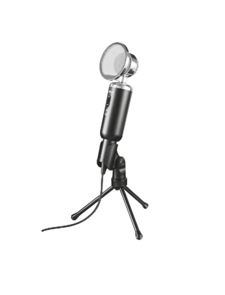 ÷ Microfono trust madell desktop - angulo ajustable - boton mute - cable de 2.5m  jack 3.5mm - rejill*
