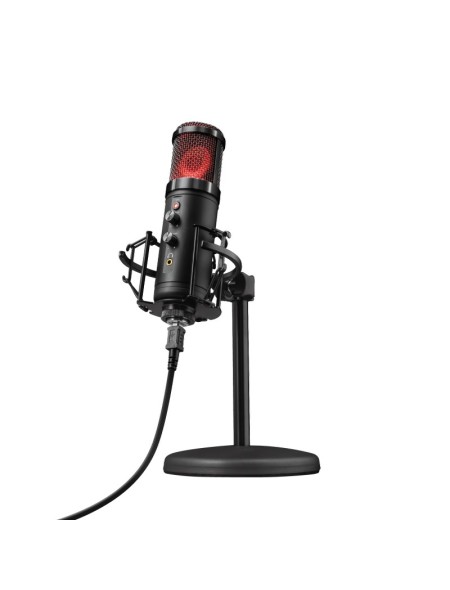 ÷ Microfono trust gxt 256 exxo usb - pc patron cardioide - latencia cero - rejilla iluminada rgb - fi*