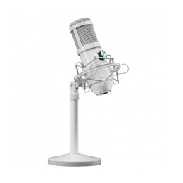 ÷ Microfono profesional mars gaming mmicx white microfono de estudio de alta definicion 96khz adc y do