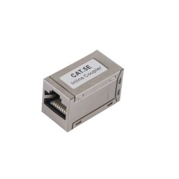 ÷ Adaptador rj45 cat.5e apantallado hembra - hembra