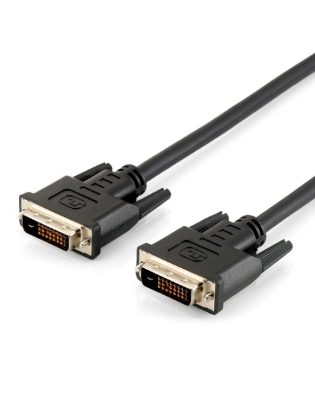 ÷ Cable dvi equip dual link macho - macho 5m con ferritas 118935
