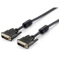 ÷ Cable dvi equip dual link macho - macho 5m con ferritas 118935