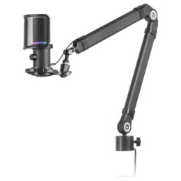 ÷ Microfono profesional mars gaming mmicxt black microfono de estudio de alta definicion adc 192khz dy