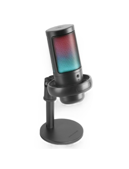 ÷ Micr?fono de estudio profesional mars gaming mmicse negro adc 196khz 24 bits usb-a/usb-c iluminacion