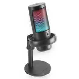 ÷ Micr?fono de estudio profesional mars gaming mmicse negro adc 196khz 24 bits usb-a/usb-c iluminacion