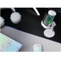 ÷ Micr?fono de estudio profesional mars gaming mmicsew blanco adc 196khz 24 bits usb-a/usb-c iluminaci