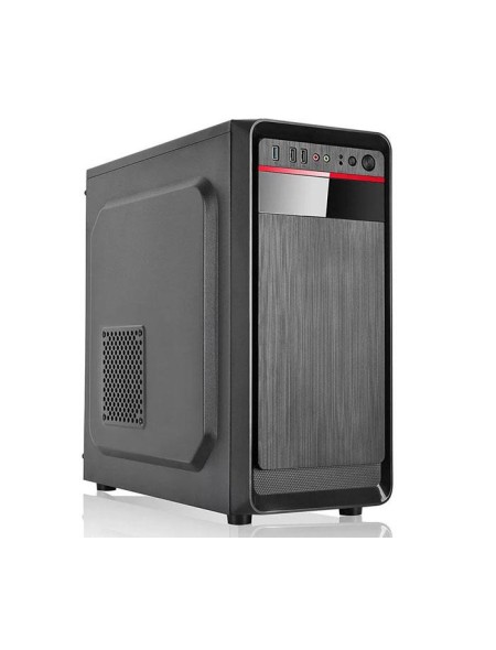Caja Micro ATX L-Link Kluster + Fuente 500W / USB 3.0 / Negra