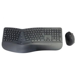 ÷ 2conorazio02deteclado y mouse conceptronic wireless ergonomico orazio02
