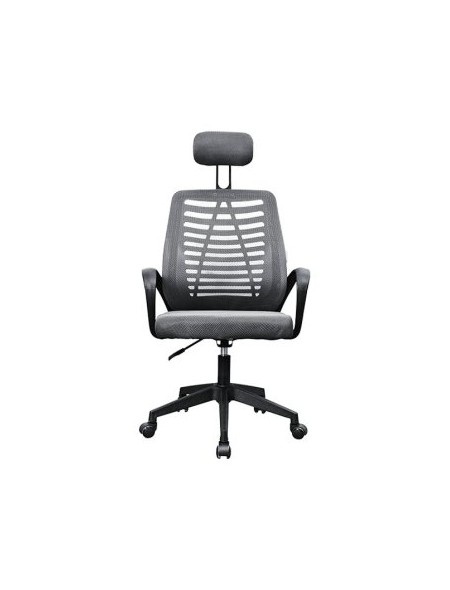 ÷ Silla ergonomica mars gaming mgcergobbgr gris respaldo en malla transpirable reposacabezas ajustable