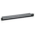 ÷ Patch panel vacio cat.6 24 puertos keystone 1u